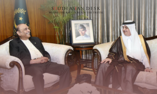Zardari Invites Saudi Investment to Boost Pakistan’s Economy