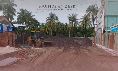 Coal Dumping in Jashore’s Abhaynagar Threatens Health of Students