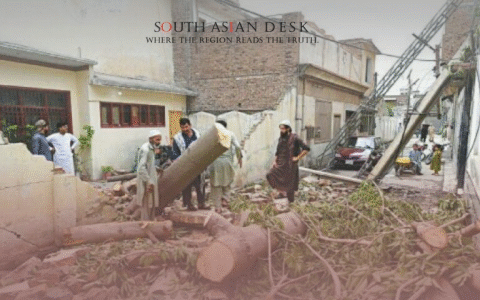 Heavy Rains Damage Houses and Crops in Khyber Pakhtunkhwa