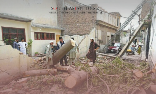 Heavy Rains Damage Houses and Crops in Khyber Pakhtunkhwa