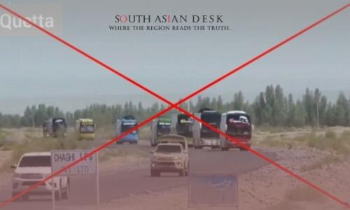 Viral Video Misrepresents Balochistan Convoy Incident