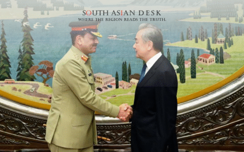 Beijing: Wang Yi meets Pakistani leaders to support national security, August 2025.