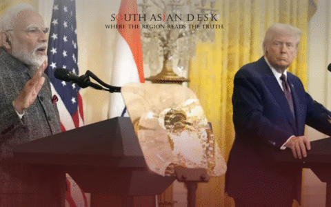 US-India trade talks during a conference