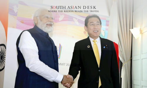 Shigeru Ishiba and Narendra Modi at a Tokyo summit, advancing Japan-India economic security ties, 2025.