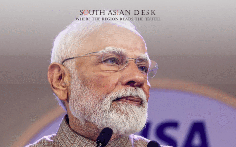 PM Narendra Modi speaks about reforms at the Economic Times World Leaders Forum in New Delhi, August 2025.