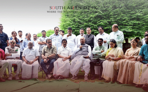 A picture of INDIA Bloc Poll Fraud March to ECI