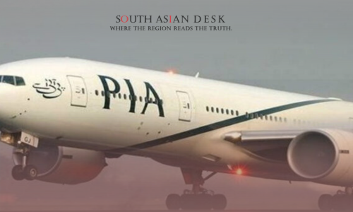 PIA Privatisation Attracts Bidders as Due Diligence Begins 1 A PIA (Pakistan International Airlines) airplane taking off which is a part of PIA Privatisation