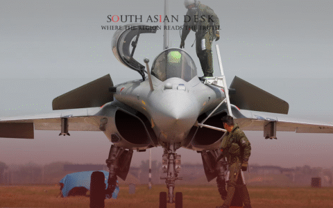 Indian Rafales shown in the picture