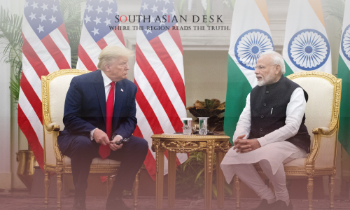Modi-Trump Meeting during Modi's visit to USA