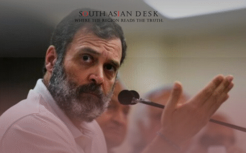 Rahul Gandhi Backs Trump’s Claim on India’s Economic Woes