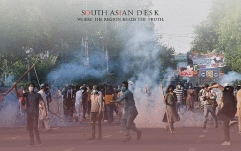 May 9 Riots shown in the Picture