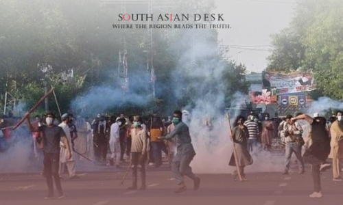 May 9 Riots shown in the Picture