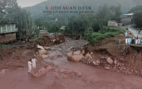 Khyber Pakhtunkhwa Floods shown in the picture