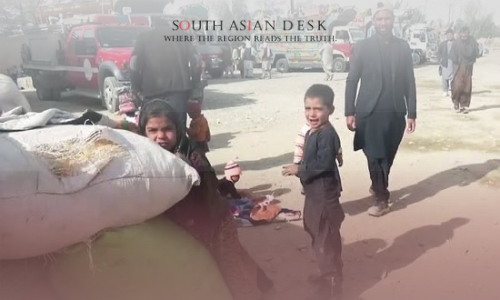 Afghan Returnees after Border Crossing