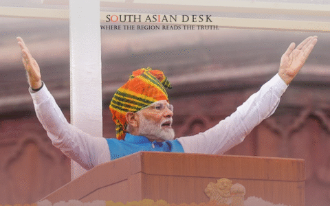 modi on Independence Day