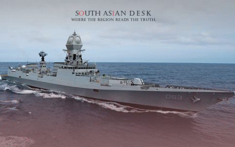 India's Ships after Naval Threats