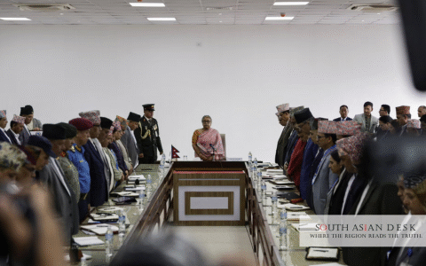 New Chosen Interim Leaders can be Seen in the Picture after Nepal Government Toppled