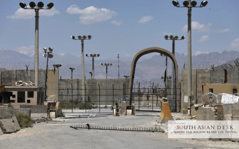 Taliban Reject Trump Bid for Bagram Airbase which is shown in the picture
