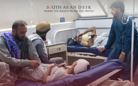 Medical teams treat Afghanistan earthquake victims in hospitals in Kunar province following the September 2025 quake.