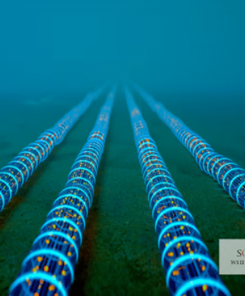 Internet cables shown in the picture depicting Fiber Optic Ban in Afghanistan