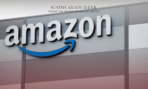 A picture taken of Amazon India office during axio acquisition