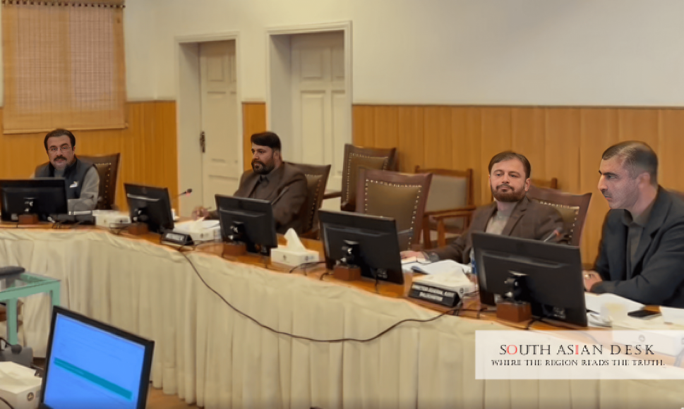 Public Accounts Committee conducting Balochistan PAC financial audit review.