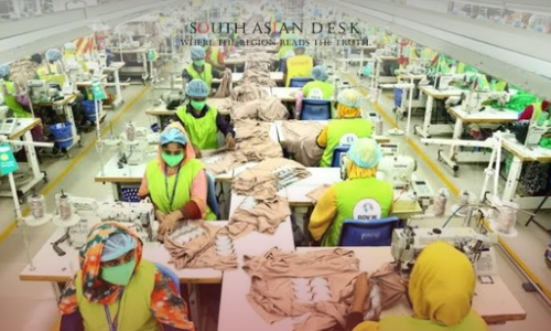 Bangladesh Export Panel seen in the picture