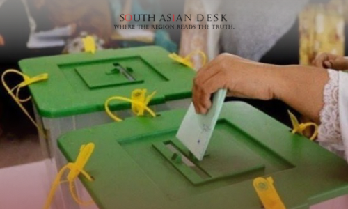 ECP By-Elections Postponed Due to Floods in Pakistan 1 A flooded polling station in Punjab, Pakistan, illustrating the postponement of ECP by-elections due to monsoon floods, September 2025.