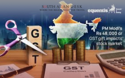 GST Rate Cuts and Indian Stocks boost can be seen in the picture