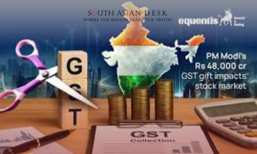 GST Rate Cuts Indian Stocks 2025 Boost Market Sentiment 1 GST Rate Cuts and Indian Stocks boost can be seen in the picture