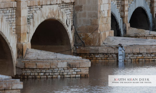 Flood Relief Efforts are required as Flood seen in the picture