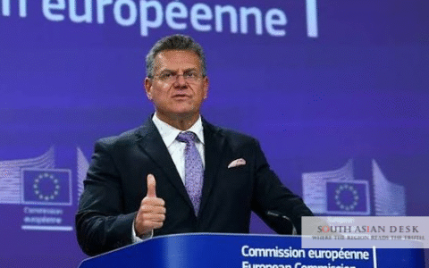 European Ambassador during India EU Trade Talks