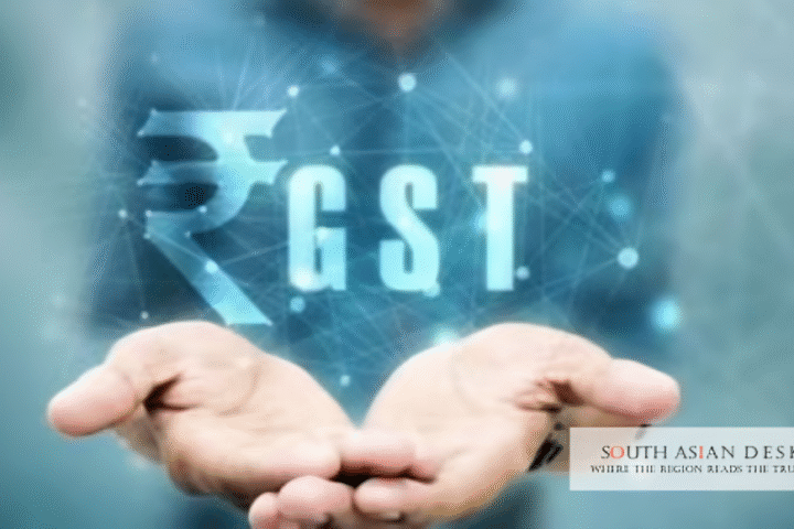 GST written image showing India GST rates reforms