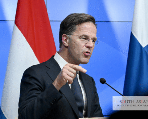 Nato's Secretary in the picture claiming about Modi Putin Talk