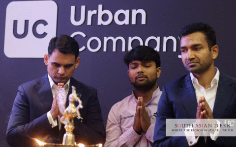 The founders during Urban Company IPO Surge