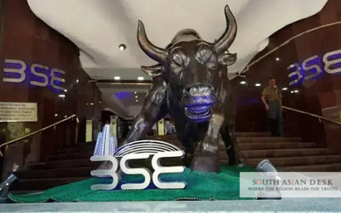 Indian Stock market can be seen in the picture