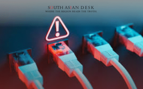 Faulty Ethernet Cables, depicting Internet Disruptions 2025