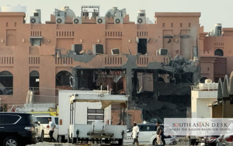 The sight of israel attack hamas leadership