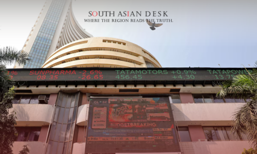 Mumbai stock exchange on September 1, 2025, reflecting Indian IT sector gains from US rate cut hopes.