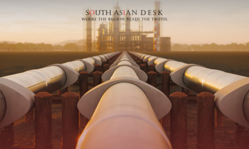 Construction of the Pakistan Azerbaijan energy cooperation pipeline in Punjab, September 2025.