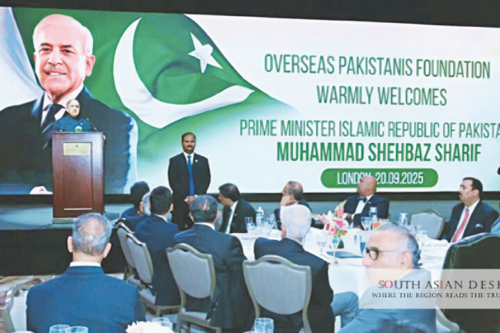 PM shehbaz in an event talking about Pakistan India Relations 2025