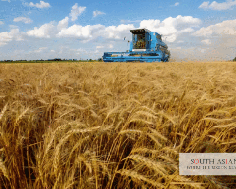 A pleasant field showing Rabi Season 2025