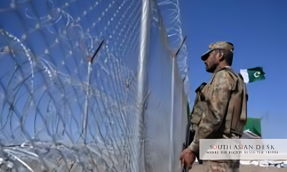A Soldier Standing Steady After Pakistan Security Forces and TTP Clash
