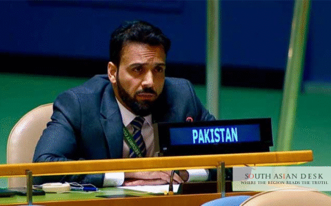 Pakistan Terms India during UN Session