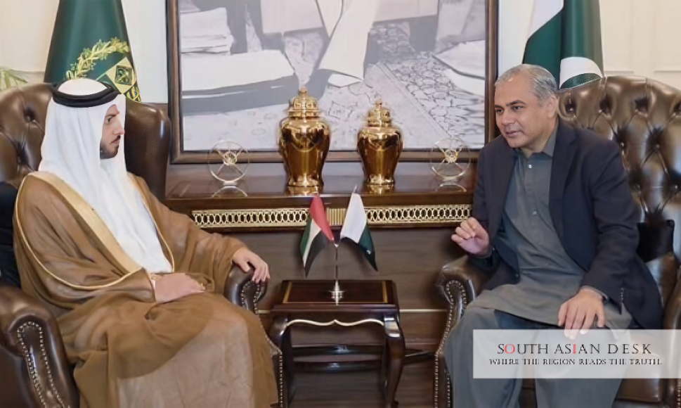 Drug Smuggling: Strong Pakistan UAE Relations Over Mutual Efforts 1 Officials sitting in a meeting to curb drug smuggling