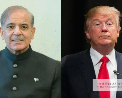 Pakistan US Diplomatic Visit depicted by Shehbaz and Trump's Pictures