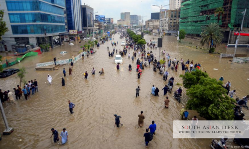 Karachi's devastation in Pakistan floods 2025