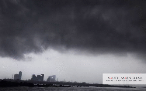 Karachi Floods 2025 intensified as the rainfall seen in the picture is increased