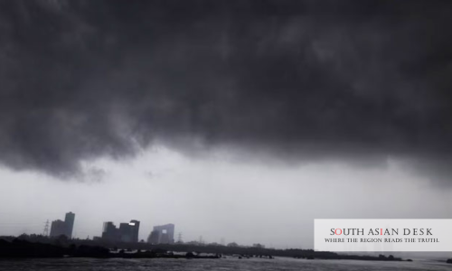 Karachi Floods 2025 intensified as the rainfall seen in the picture is increased