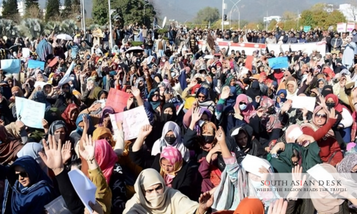 Quetta Protestors against suicide bombing